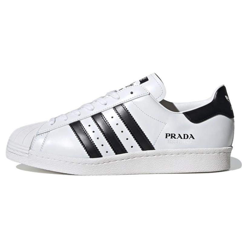 

Adidas Кроссовки Prada X Adidas Superstar Белые Черные FW6680 40