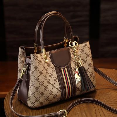 Damentaschen Neue Beliebte Mode Vielseitige Schulter-Umhängetasche Damen Große Kapazität Temperament Handtaschen Damen