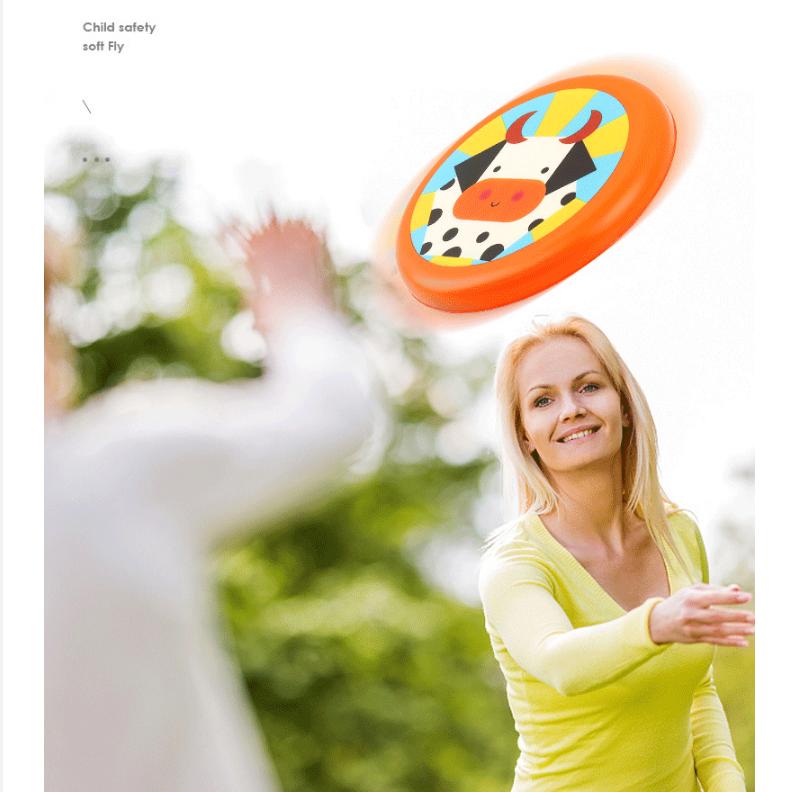 

Детская ручная метательная игрушка из искусственной кожи, мягкий фрисби для детского сада, спортивная игрушка для родителей и детей, фрисби