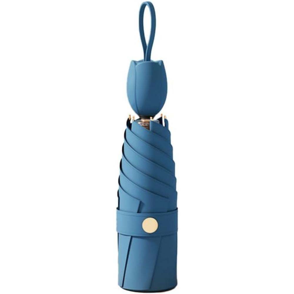 Mini Umbrella For Purse, Small Travel Umbrella Compact Waterproof Umbrella for Light Rain, Suitable for Women Purse and Pocket