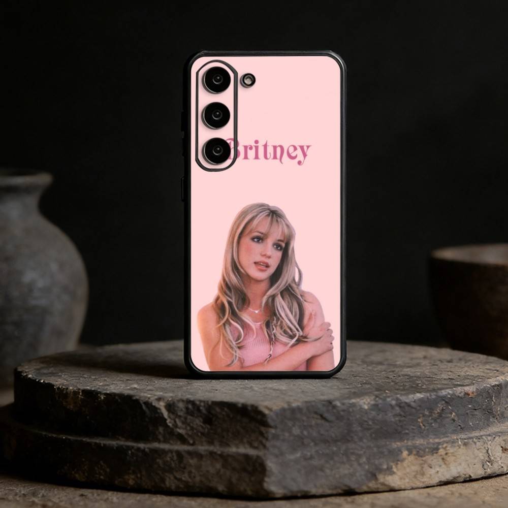 B-Britney SINGER S-Spears Phone Case For Samsung Galaxy A13,21s,22,31,32,52,53,71,72,73,Soft Black Cover