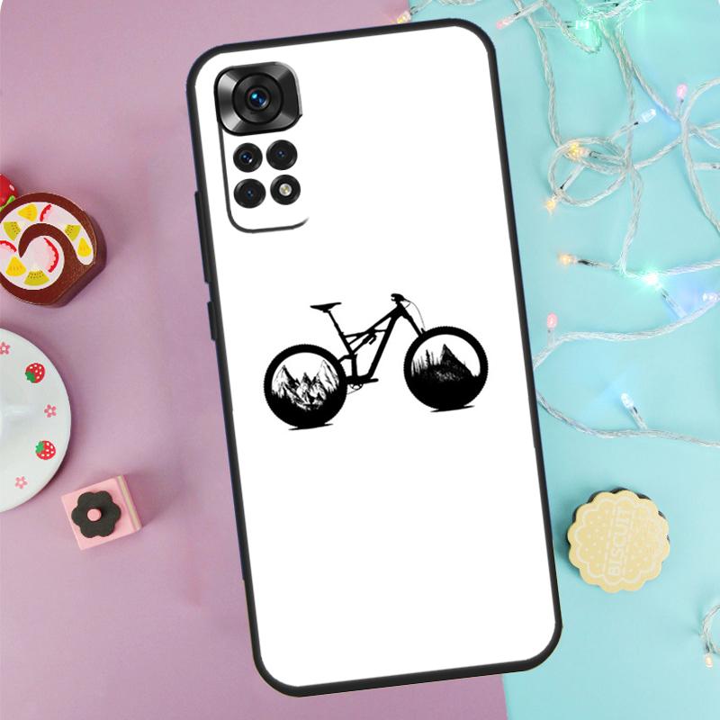 

Cycling Heartbeat Bike Case For Xiaomi Redmi Note 14 Pro 9 10 11 12 13 9S 10S 11S 12S Redmi 14C 10C 12C 13C Cover Redmi 10