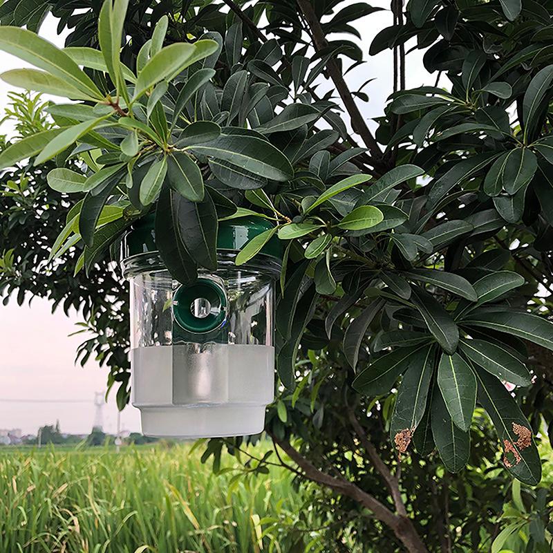 Solar-Powered Insect Trap – Mosquito & Fruit Fly Catcher for Orchard, Garden, and Bee Protection