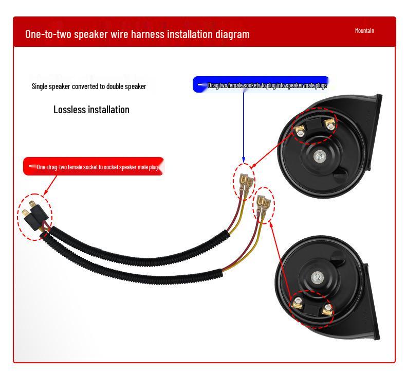 Custom Car Horn for JMC Models: Teshun, Baodian, New Quan Shun, Kaiyun, Shunda