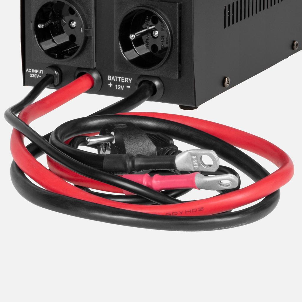 Emergency Power Supply Converter KEMOT PROsinus-500-LFP4 12V 230V 500VA/300W
