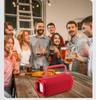 Portable High-Power Mini Bluetooth Speaker with Heavy Bass and Card Slot for Outdoor Use