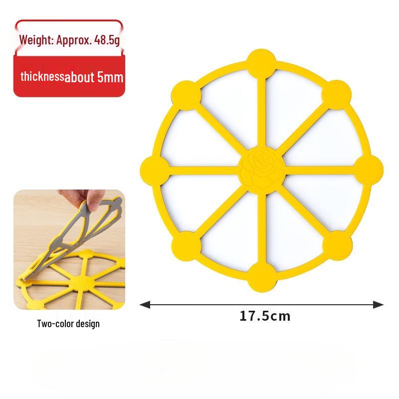 SMVP Thickened Silicone Heat-Resistant Pot Holder & Trivet Set