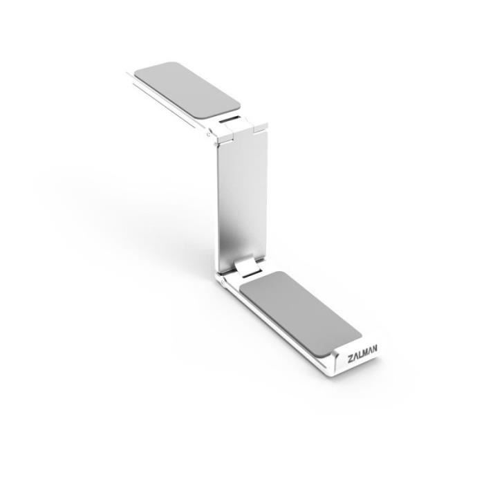 Zalman supporto cuffie zm-45fh10 sv alluminio argento - 8809213762598