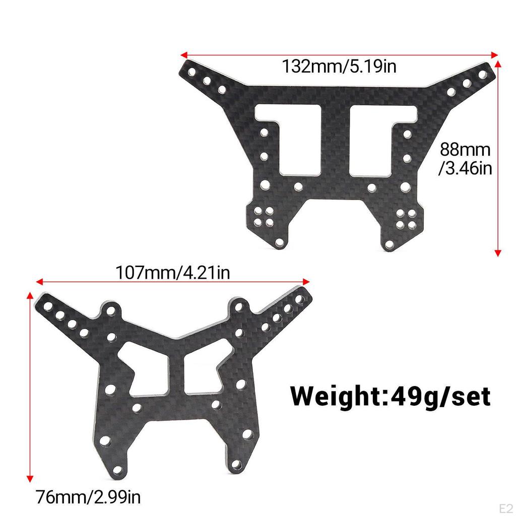 Carbon Fiber Shock Set Lightweight Upgrade Kit for 1: 8 6S RC Vehicle Spare Parts, Professional
