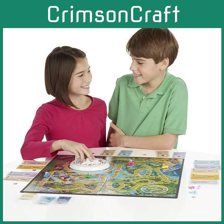 The Game Of Life English Card Deck Interactive Family Game For Game Night