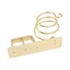 Hair Dryer Holder Hair Straightener Storage Bracket Rack Space Aluminum Home Decoration