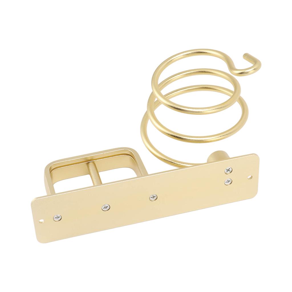 Hair Dryer Holder Hair Straightener Storage Bracket Rack Space Aluminum Home Decoration