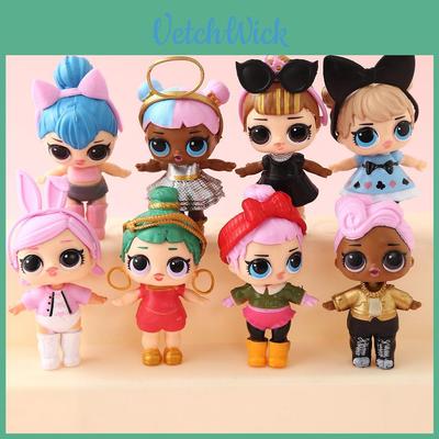 Lol Surprise Pvc Doll Figures With Micro Landscape Decor For Kids And Collectors