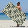 Euro Dollar B-Benjamin Franklin Art Towel Beach Towel Oversized Quick Dry Towel Absorbent Soft Swim BeachTowels for Men Women