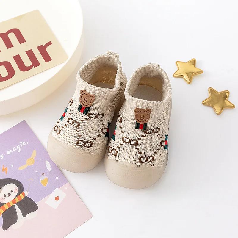 Baby Shoe Autumn Mesh Boy Sport Shoes Soft Sole Walking Shoe Light Baby Socks Shoes Designer Kids Shoe Girl Shoes Baby Items