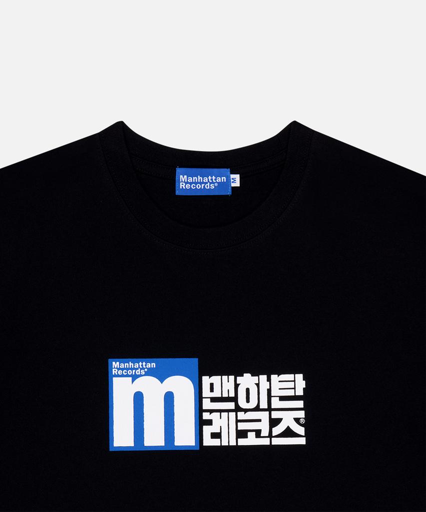 Maenhatanlekojeu Mr Hangeul Logo T-Shirt - Black