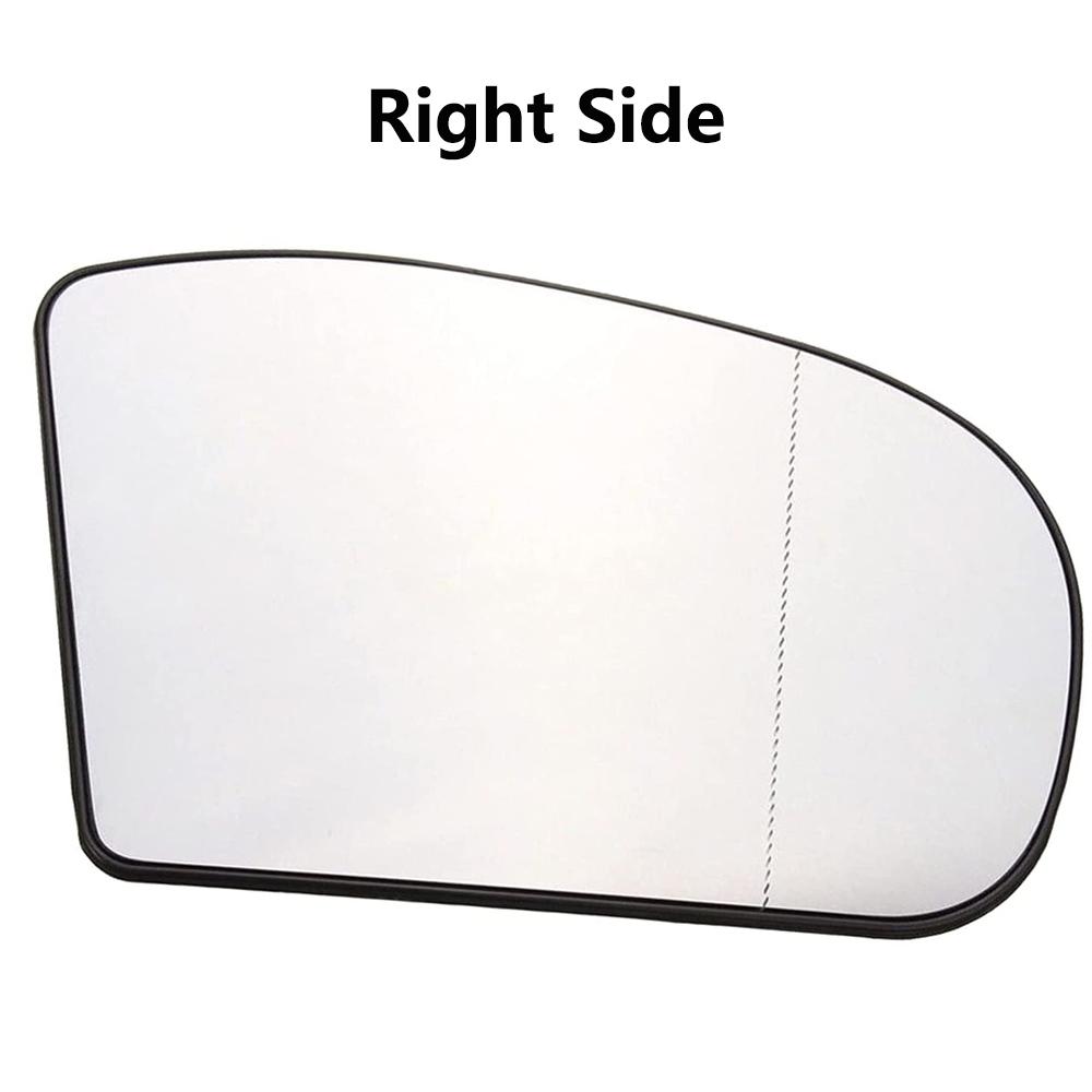 1PCS Replacement For M-ercedes Benz W203 W211 Car Side Heated Mirror Glass Rearview Mirror Lens Left /Right 2038100121