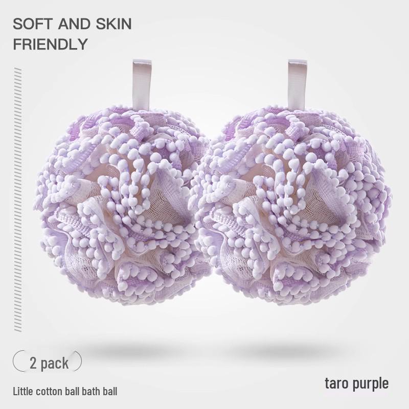 High-End Non-Dispersing Super Soft Exfoliating Bath Flower Ball for Men and Women