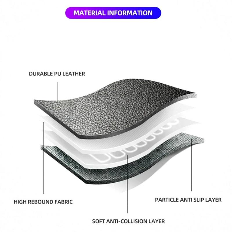 Leather Car Anti-Kick Mats Auto Seat Back Protector Cover For Porsche 911 Cayenne Panamera Macan Boxster Carrera-GT 928 918-Spyder