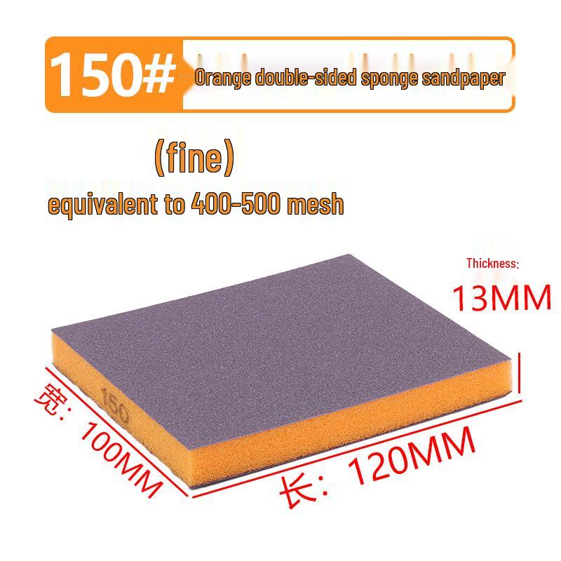 High-Density Sanding & Polishing Sponge for Wood, Metal & Walls
