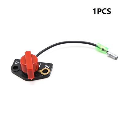 Engine Stop Switch BTL-EY20 Switch Black And Red High-performance Engine Switch Control Panel High Voltage Rating Long Lifecycle