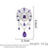 SUYU Winter New Women's Light Luxury Fashionable Temperament Brooch Coat Elegant And Exquisite Brooch Coat Brooch Accessories
