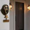 Yousheng Screaming Phantom Welcome Bell Gothic Shopkeepers Bell Halloween Decor Door Ghost Bell Gift for Horror Enthusiasts