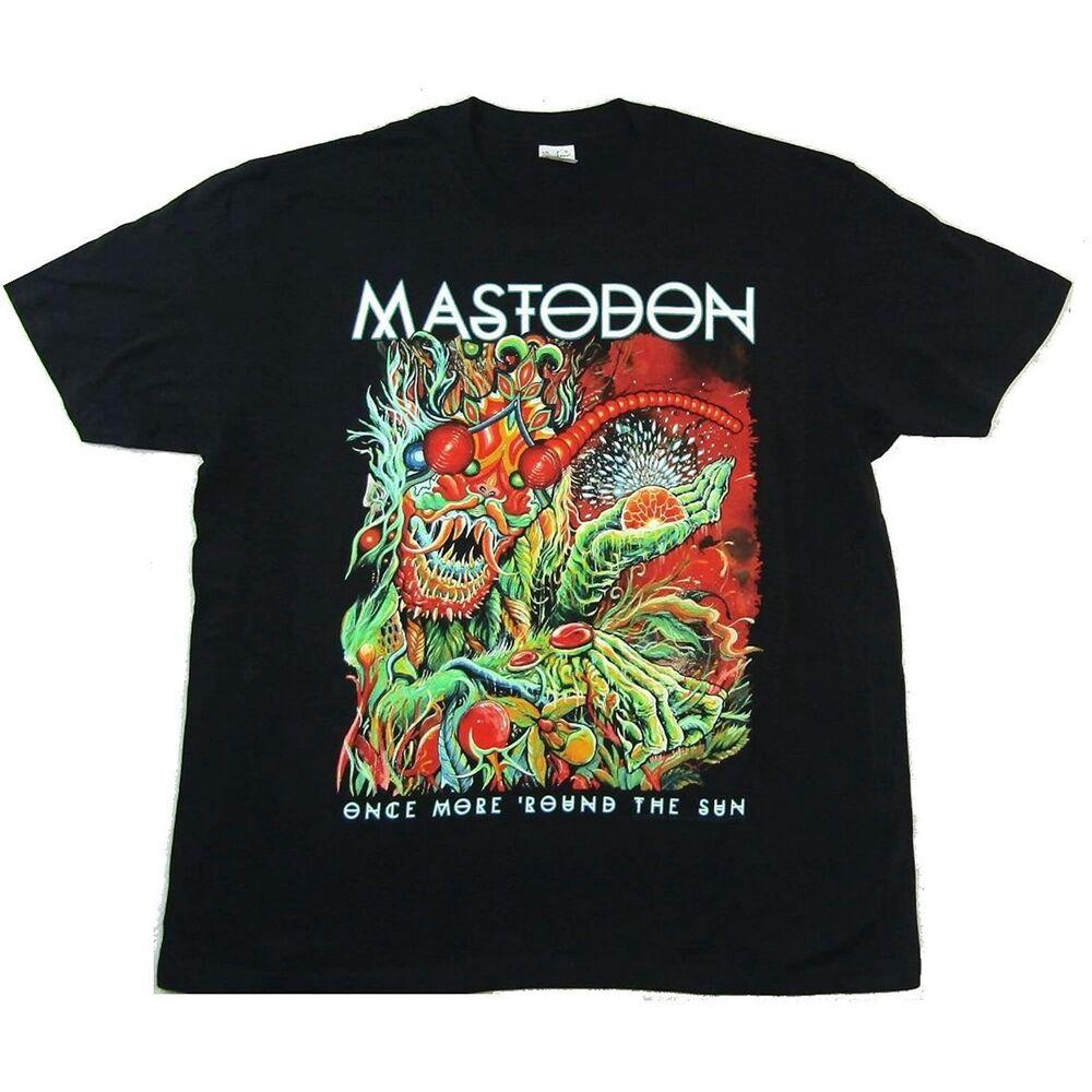 

MASTODON ONCE MORE ROUND THE SUN ЧЕРНАЯ футболка унисекс
