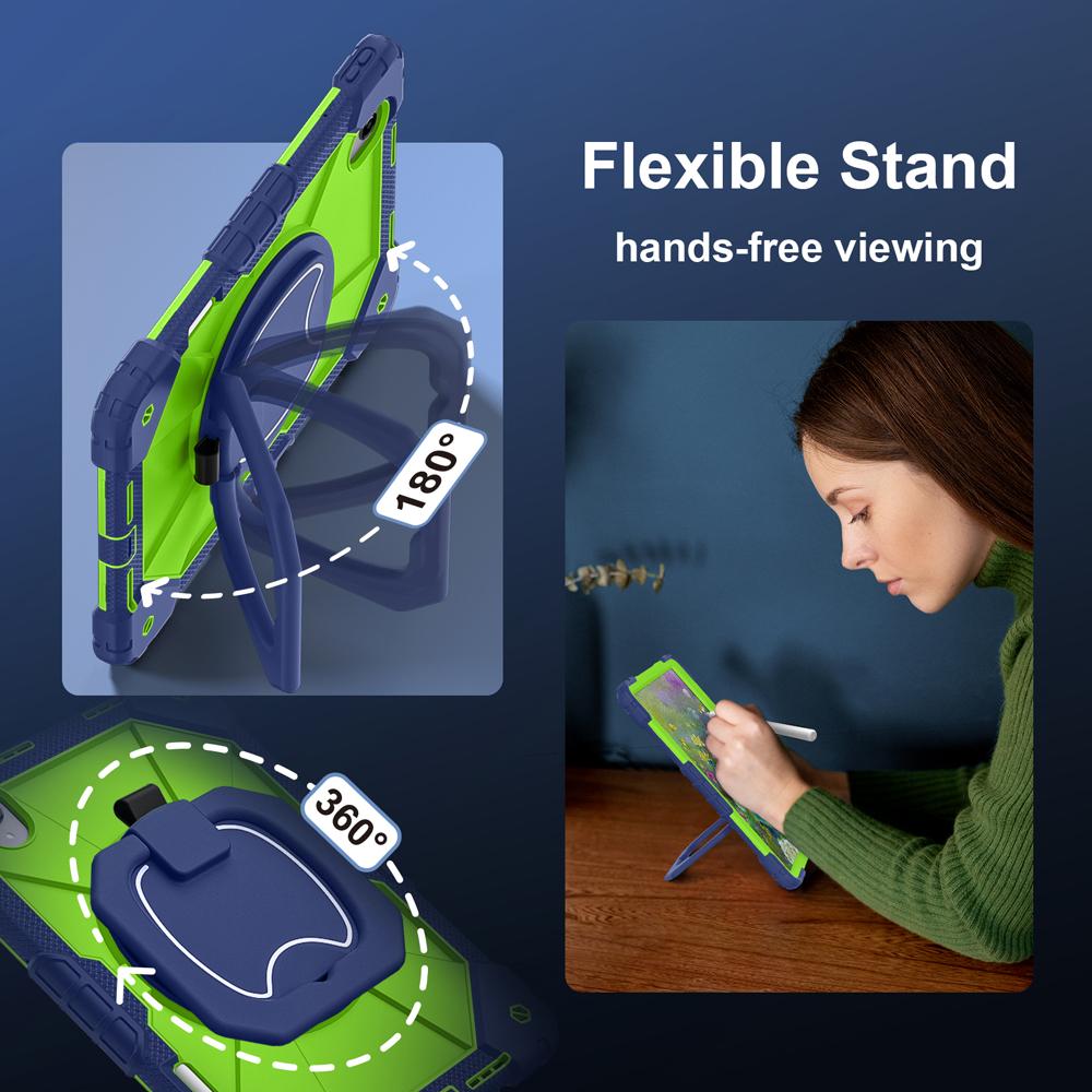 Nárazuvzdorné silikonové+PC pouzdra na tablet pro 13,0'' Lenovo Idea Tab Pro Gen 2 Pouzdro Kryt Fundas Přenosný otočný stojánek Skořápka