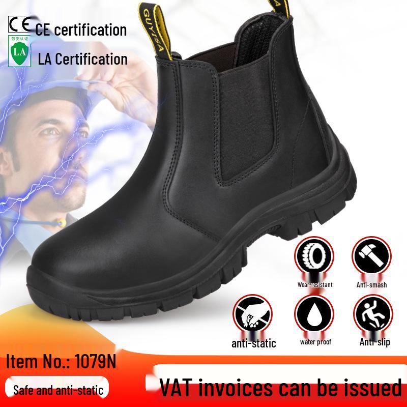 Atmungsaktive Antistatische Durchtrittsichere Anti-Quetsch-Sicherheitsarbeitsschuhe mit Fly-Knit