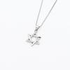 Polaris Hexagonal Star Pendant Necklace: Fashionable DIY Clavicle Chain Jewelry