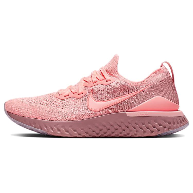 New Nike Epic React Flyknit 2 Rust Pink Women's BQ8927-600