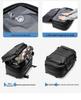 Expandable Large-Capacity Men's Travel Backpack with Vacuum Compression for Short Trips and Laptop Storage