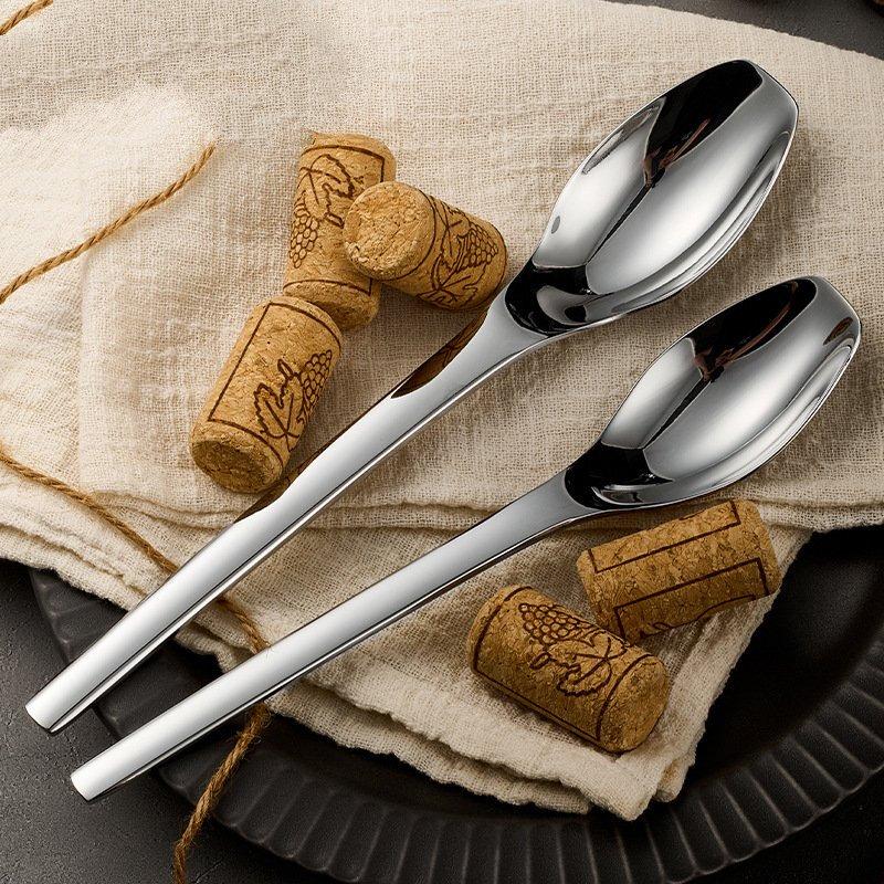 ZISIZ Stainless Steel Long Handle Spoon