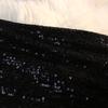 Sexy Sequin Skirt  Mid Length Women's Bag Buttocks  A-line One Step Skirt
