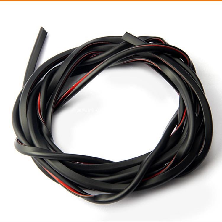 Invisible Car Door Anti-Collision and Anti-Scratch Rubber Sealing Strip 5/8"