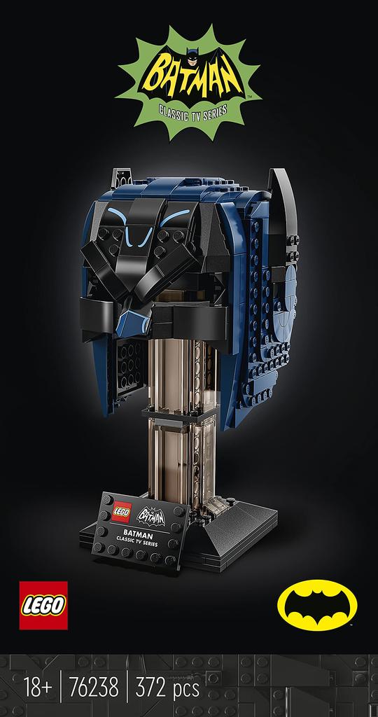 LEGO Maska Batmana z televizního seriálu Super Heroes Batman Masterpiece 76238 (TM) -
