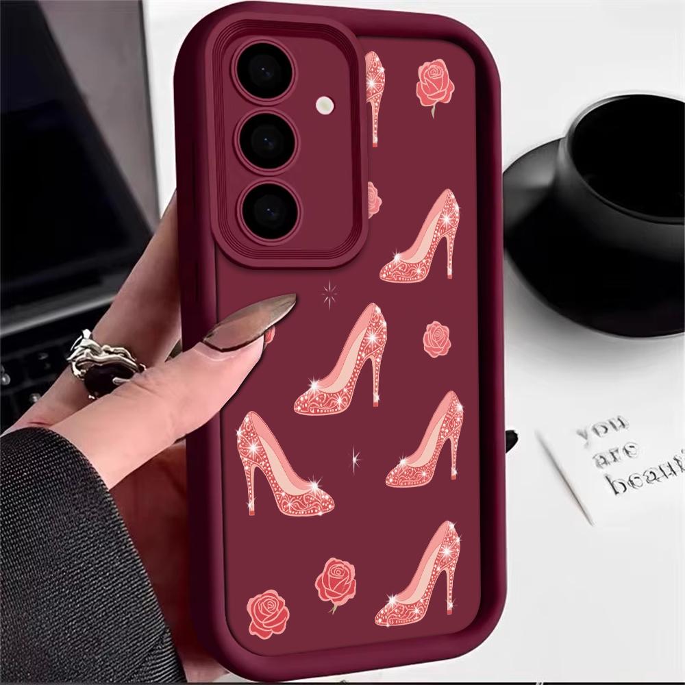 Fashionable high heels  Phone Case For Samsung Galaxy S23 S22 S21 S25 S24 S20 Ultra FE A35 A15 A25 A55 Note 20 Plus 5G Cover