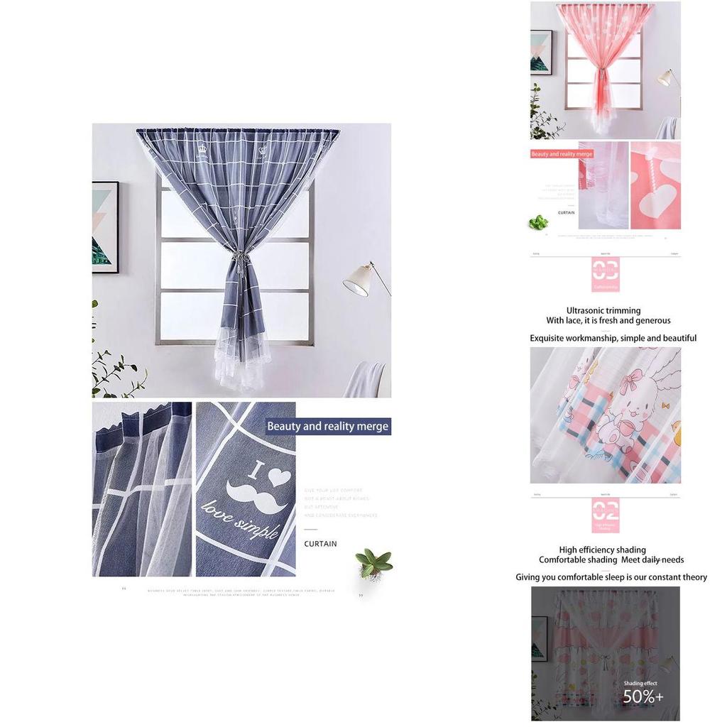 Stylish Velcro Curtain Window Self Adhesive Blackout Drapes For Trendy Interiors And Beautiful Room Decor