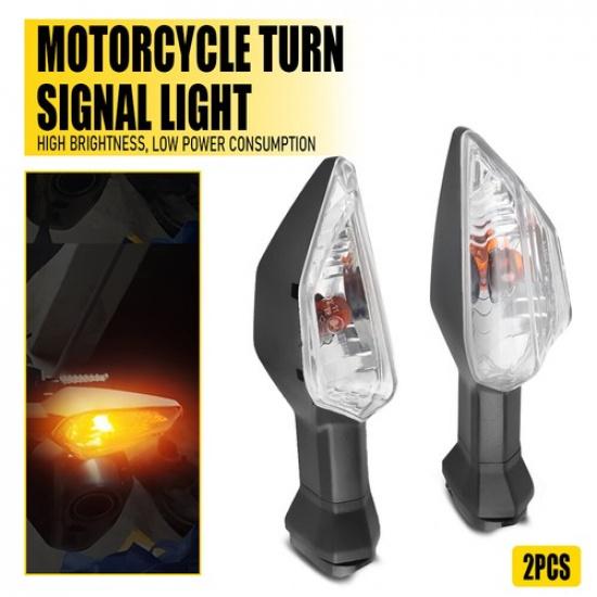 2X Turn Signal Light Blinker For Kawasaki Ninja 250 300 400 650 1000 2018-