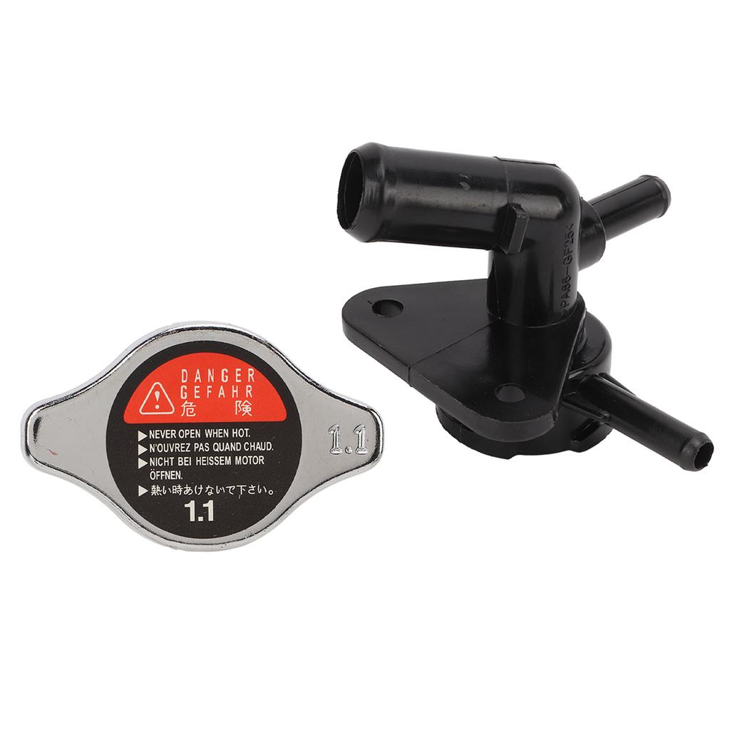 Juego de Tapones de Llenado de Radiador de Refrigeración ABS LFB7 15 17YF Rendimiento Estable Reemplazo para Mazda 5 2006‑2010