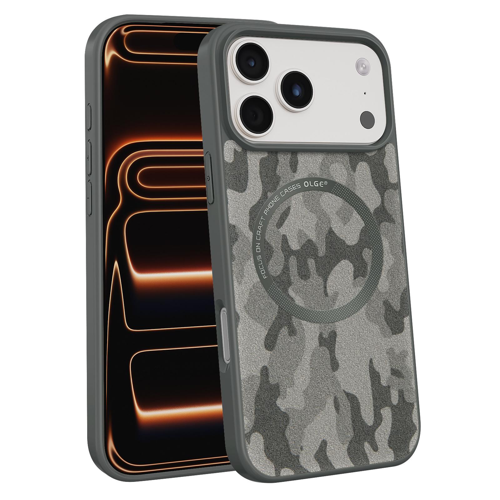 

Luxury Camouflage PU Leather For Magnetic Phone Case for iPhone 117 16 Plus 15 Pro Max Air 14 13 12 11 Pro Max Protection Case iPhone 11 зелений