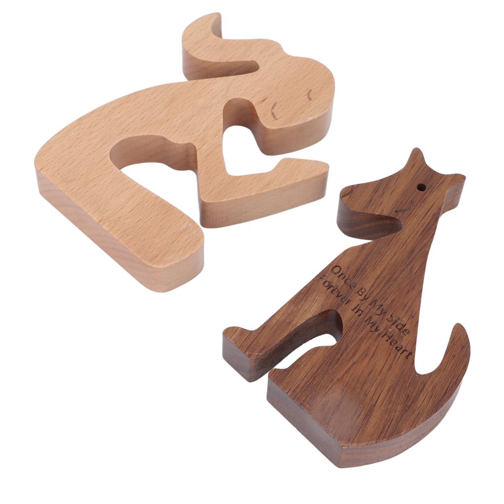 Dog Memorial Gifts for Pet Loss Passing Away Condolences Remembrance Sympathy Wooden OrnamentsA