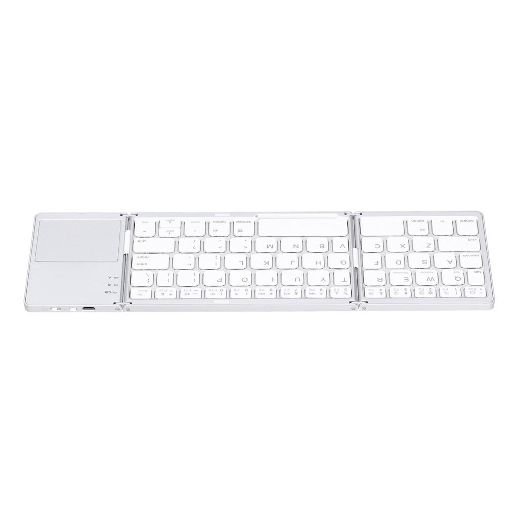 Bluetooth Keyboard Portable Folding DualMode Bluetooth 3.0 Rechargeable Fingerboard with TouchPad