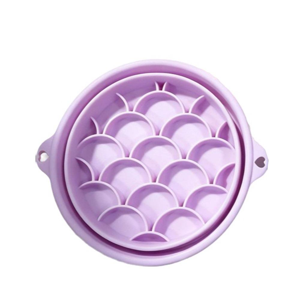 Silicone Face Ice Bath Bowl Built-in Ice Tray Skincare Washbasin Household Care