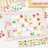 Yuxian Cute Expression Die-Cut Tape for Journals & Diaries – Decorative and Adorable Mood Patterns