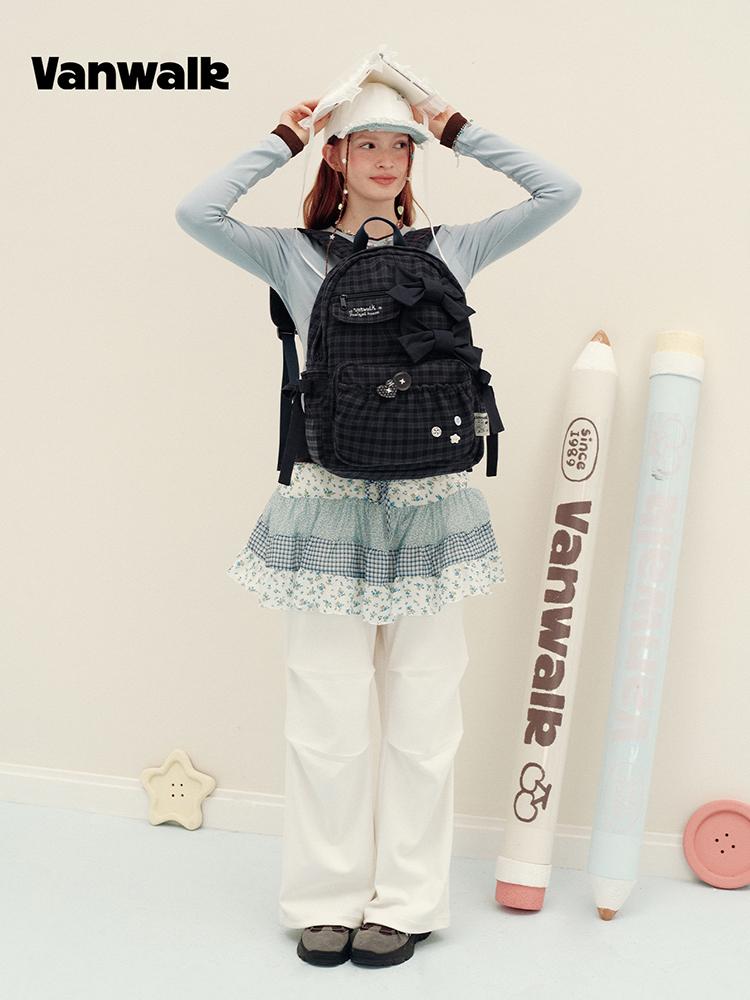 Vanwalk Wish Backpack [Check Blue]