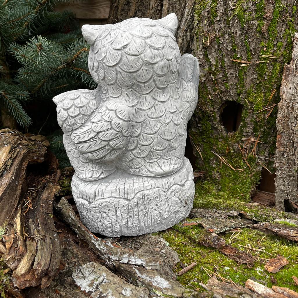 Uhu - Beton-Gartenfigur