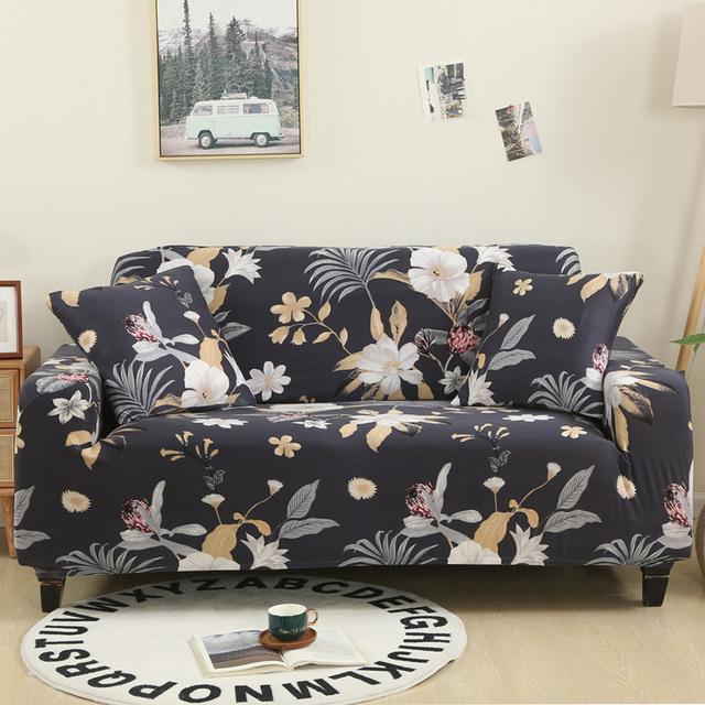 34colors Slipcover Floral Sofa Covers Appropriate Designed For Four Seasons For Living Space Furniture Protector Elastic Loveseat Couch Cover