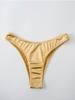 2024 Women's European & American Swimwear: New Sexy U-Shape & V-Shape Metal Bikinis in Stock